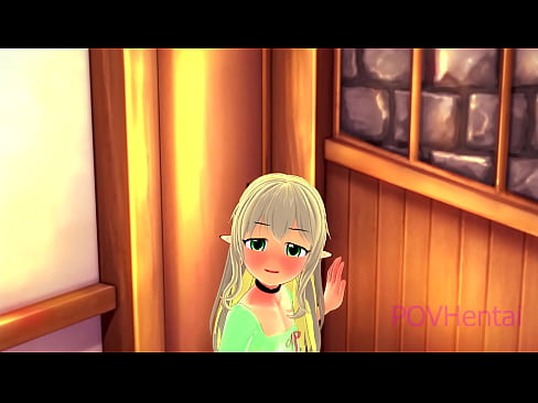 ❤️ (Trap) Elvish mjakazi hukusaidia kunawa uso wako. Video ya ngono ❌